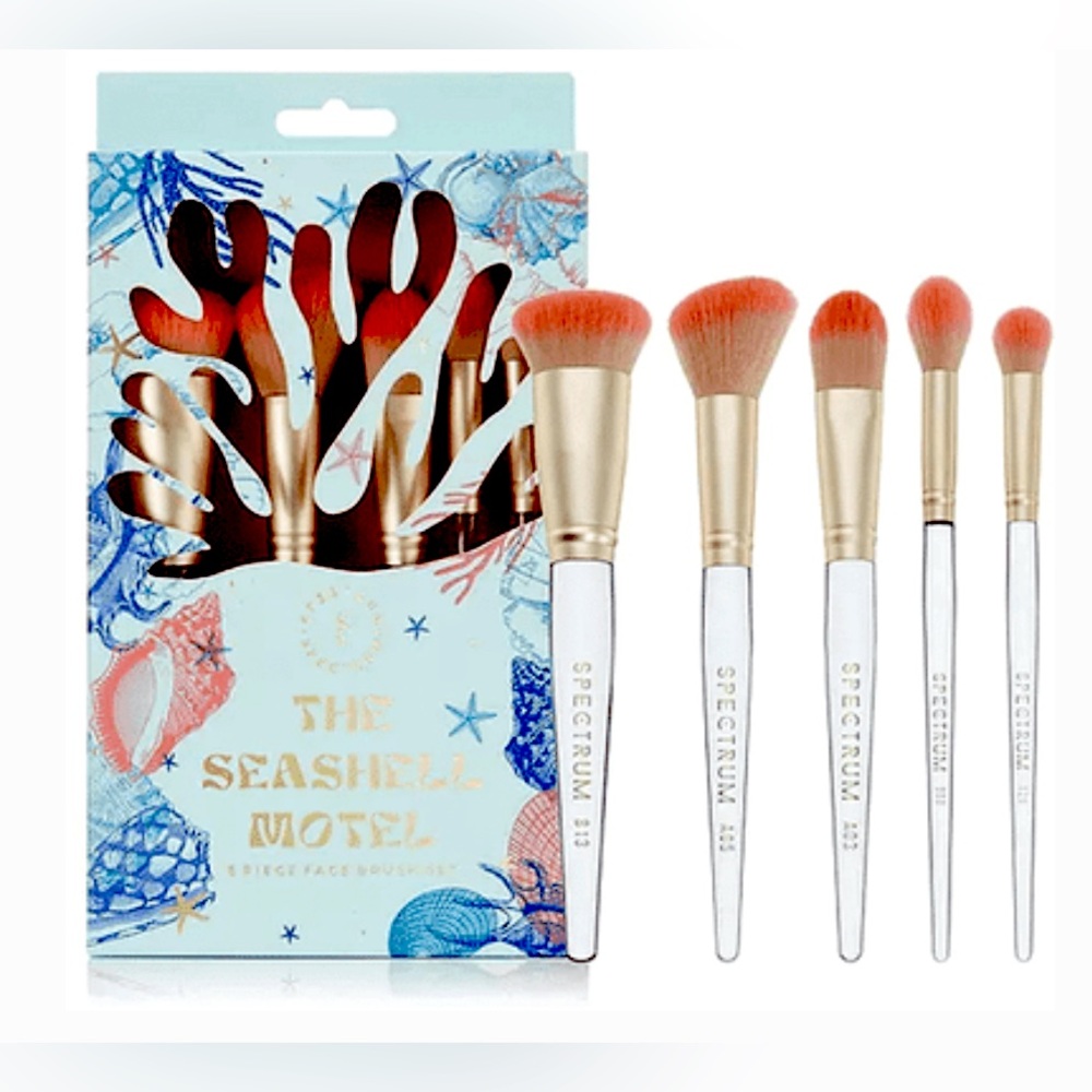 SPECTRUM Makeup Brush Set 5 piece face set